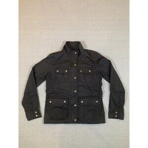J.Crew Boyfriend Field Jacket Relaxed Fit size XS Black